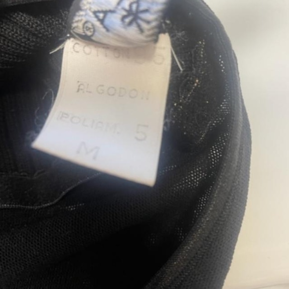 COSABELLA Black Ribbed Bodysuit - Picture 9 of 10